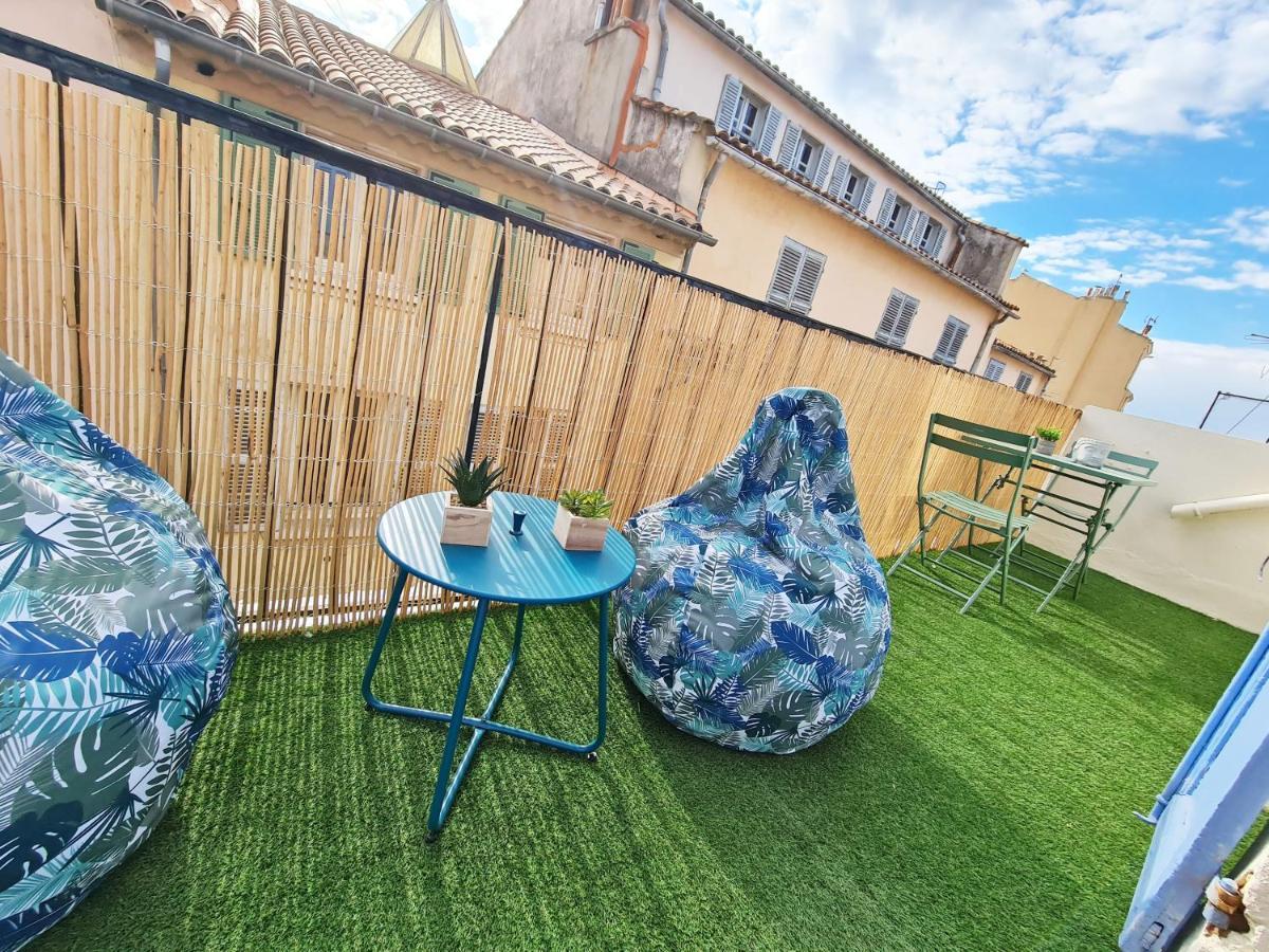 Gregbnb - Centre Ancien - Studio Roof-Top - Climatise - 5Eme Etage Toulon Dış mekan fotoğraf