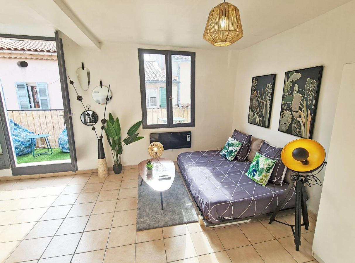 Gregbnb - Centre Ancien - Studio Roof-Top - Climatise - 5Eme Etage Toulon Dış mekan fotoğraf