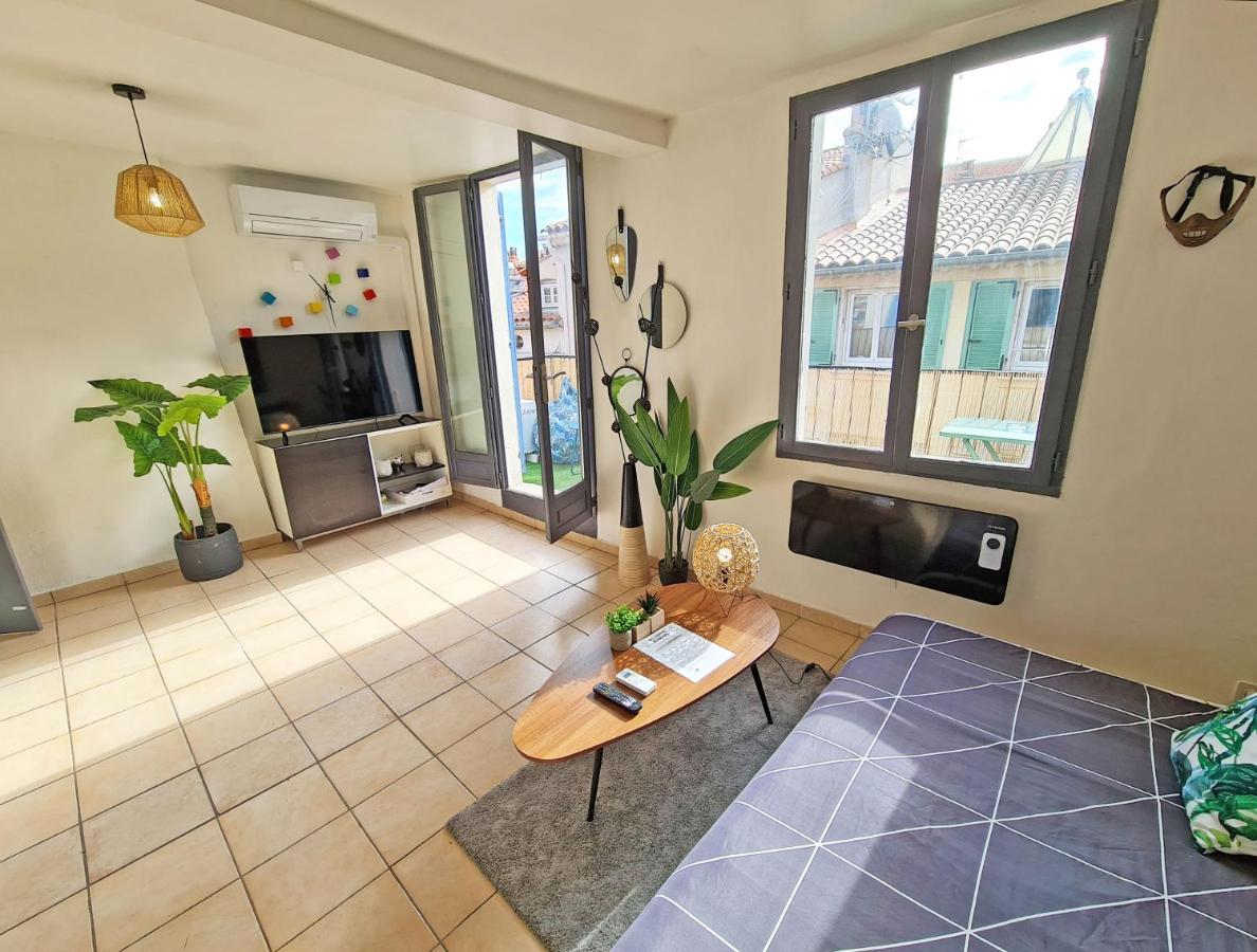 Gregbnb - Centre Ancien - Studio Roof-Top - Climatise - 5Eme Etage Toulon Dış mekan fotoğraf