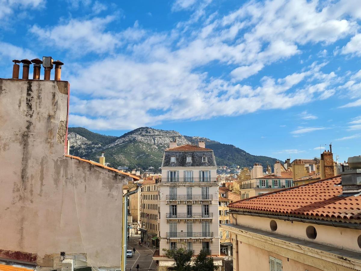 Gregbnb - Centre Ancien - Studio Roof-Top - Climatise - 5Eme Etage Toulon Dış mekan fotoğraf